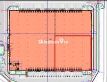 plans. Сухой склад (+18) Склад Свердловская обл, Березовский, тер Екатеринбургская кольцевая автомобильная дорога, км 17-ый, стр 7 , 8 451 м2 фото 2